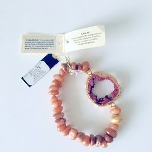 SAACHI  Stone beaded Bracelet- NWT - Sold!